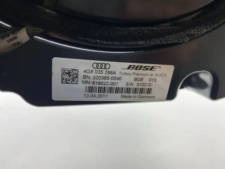 Audi A7 S7 4G (2010 - 2014) 4G8035298A Динамики передних дверей — фото 6