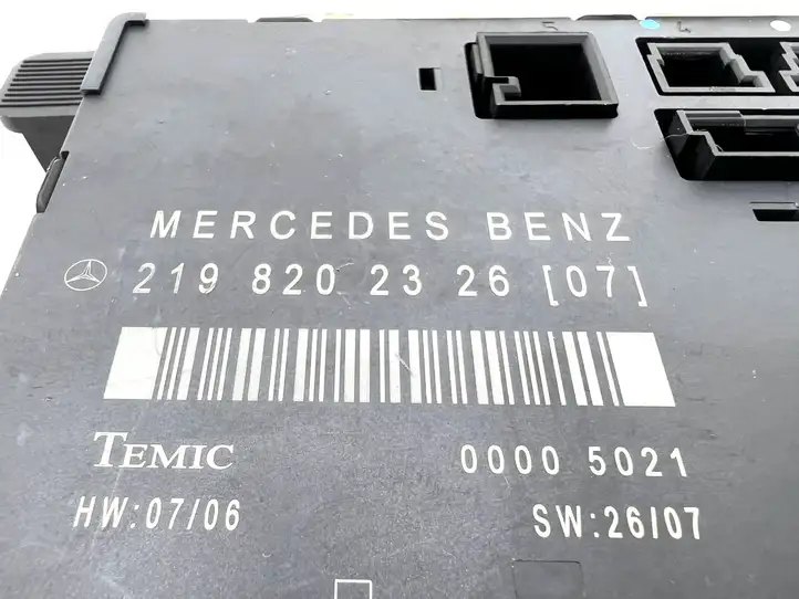 Mercedes-Benz CLS C219 (2003 - 2011) 2198202326 Блок управления дверью — фото 7