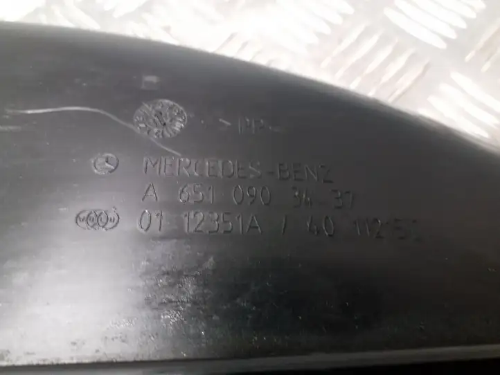 Mercedes-Benz E W212 (2009 - 2016) A6510903437 Детали воздухозаборника — фото 2