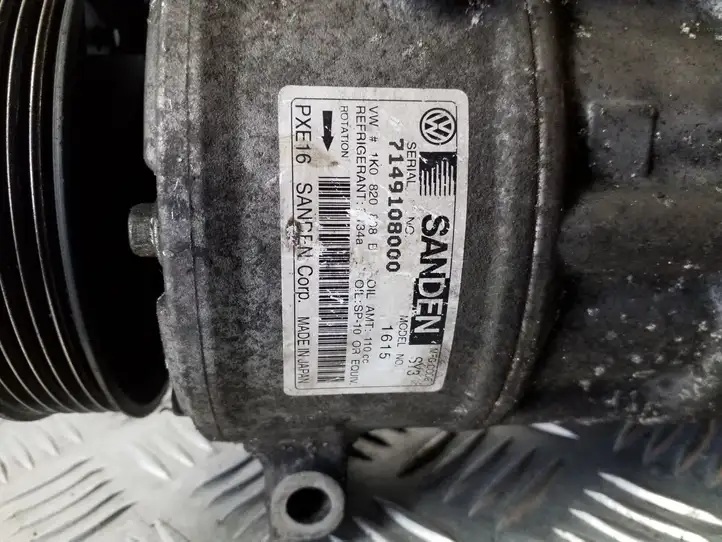 Volkswagen Sharan (2010 - 2015) 1K0820808B Компрессор (насос) кондиционера воздуха — фото 5