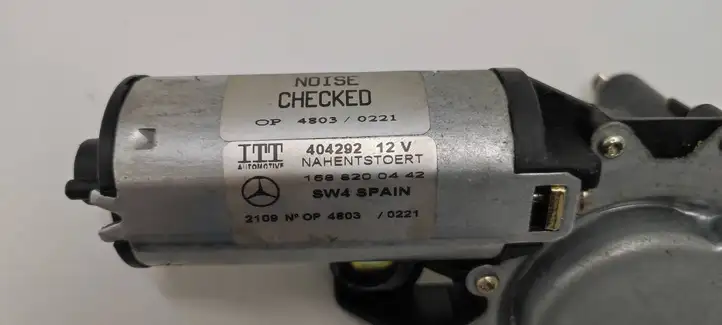 Mercedes-Benz A W168 (1997 - 2004) 1688200442 Двигатель стеклоочистителя заднего стекла — фото 4