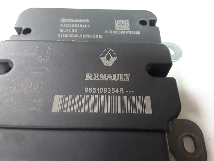 Dacia Dokker (2012 - 2021) 985109354R Блок управления SRS — фото 2