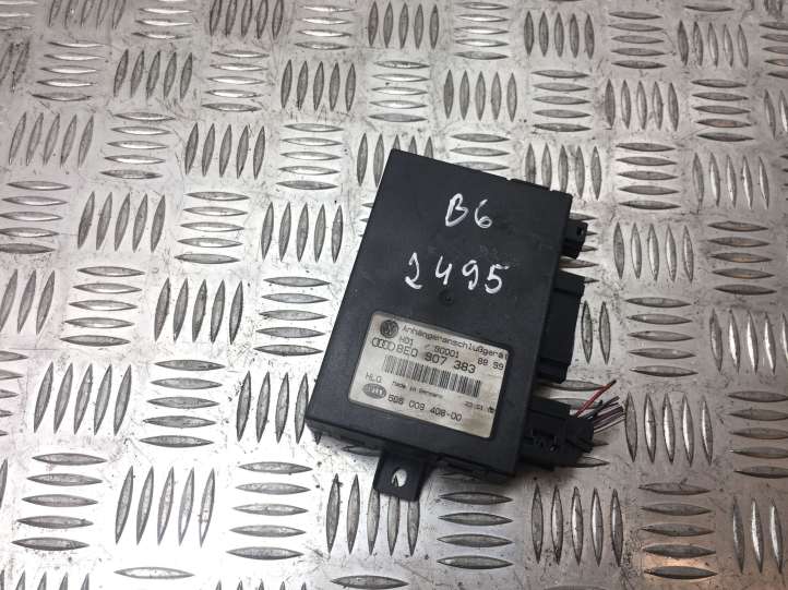 Audi A4 (2000 - 2006)  8E0907383 Блок управления крюка для прицепа
