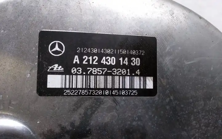 Mercedes-Benz E W212 (2009 - 2016) A2124301430 Вакуумный усилитель тормозов — фото 2