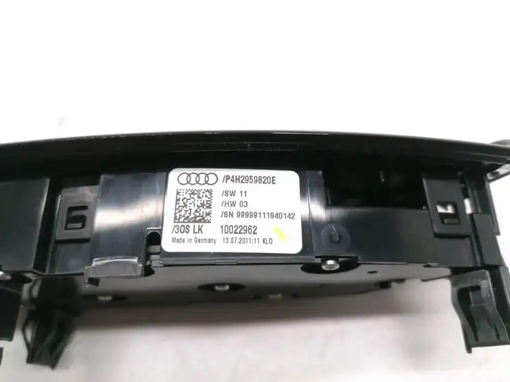 Audi A8 S8 D4 4H (2010 - 2014) 4H2959820E Другие включатели / ручки/ переключатели — фото 2