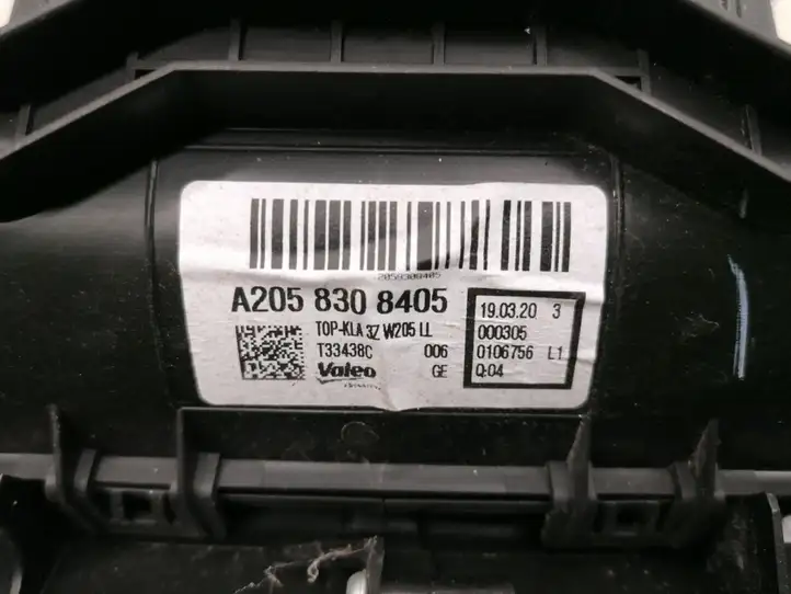 Mercedes-Benz EQC (2018 - ) A2058308405 Комплект системы вентиляции салона — фото 5
