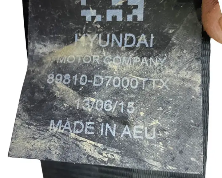 Hyundai Tucson TL (2015 - ) 89810D7000 Задний ремень безопасности — фото 6