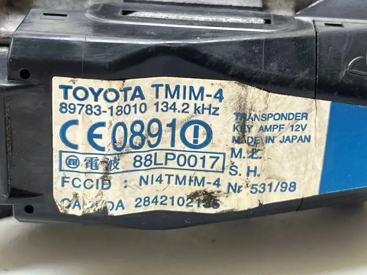 Toyota Corolla Verso E121 (2001 - 2004) 2842102135 Замок зажигания — фото 2