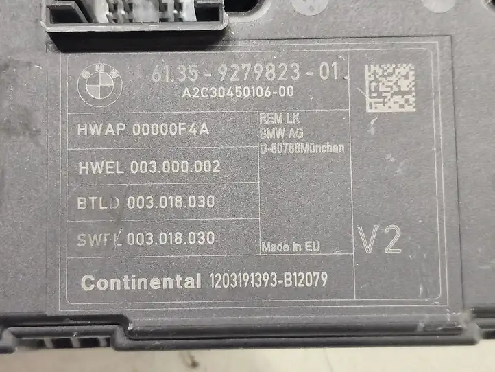BMW 3 F30 F35 F31 (2012 - 2018) 6135927982301 Прочие блоки управления — фото 3