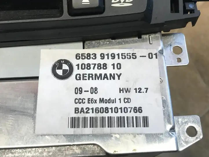 BMW 5 E60 E61 (2004 - 2010) 9191555 CD/DVD чейнджер — фото 6
