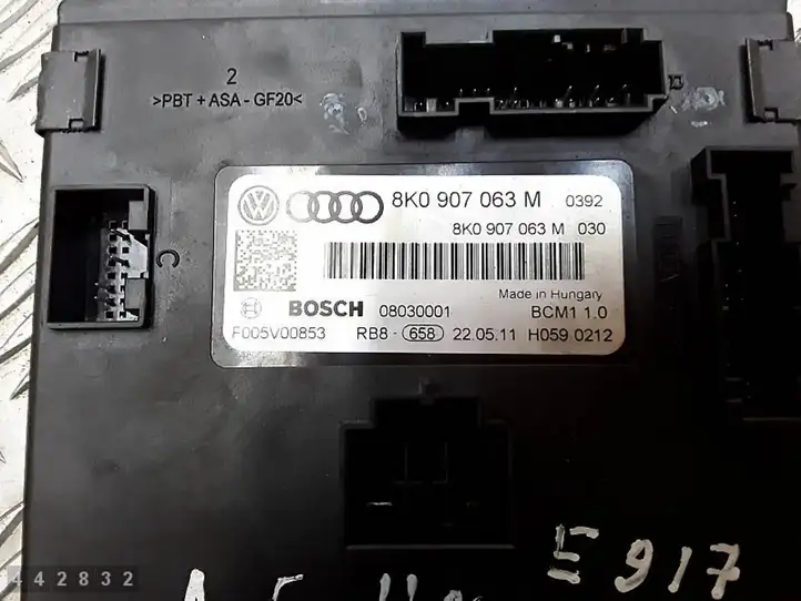 Audi A5 8T 8F (2007 - 2011) 8K0907063M Модуль комфорта — фото 2