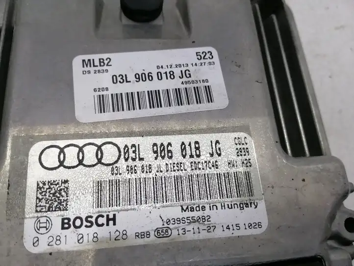 Audi A5 8T 8F (2011 - 2016) 03L906018JG Блок управления двигателем (ЭБУ) — фото 4