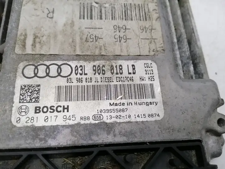 Audi A6 C7 (2011 - 2014) 03L906018LB Блок управления двигателем (ЭБУ) — фото 4