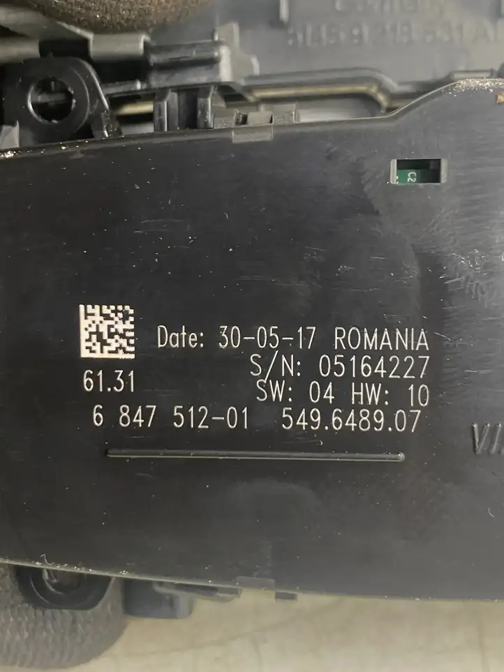 BMW 3 F30 F35 F31 (2012 - 2018) 6847512 Включатель фонарей — фото 4