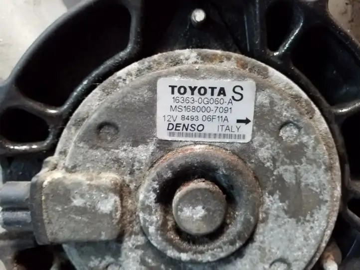 Toyota Avensis T250 (2003 - 2006) 163630G050 Комплект вентиляторов системы охлаждения — фото 5