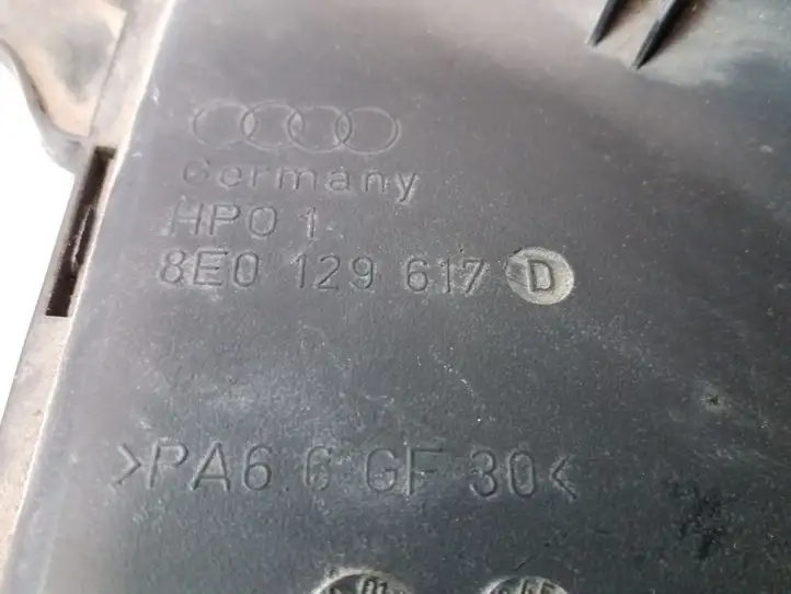 Audi A4 S4 B6 8E 8H (2000 - 2006) 8E0129617E Детали воздухозаборника — фото 4