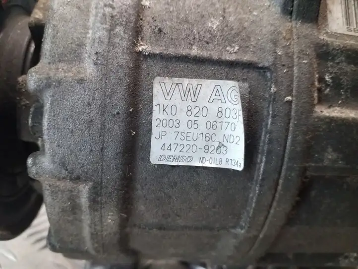 Audi A3/S3 8P (2003 - 2005) 1K0820803F Компрессор (насос) кондиционера воздуха — фото 5