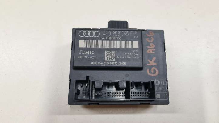 Audi A6 (2004 - 2008)  4F0959795E Блок управления дверью