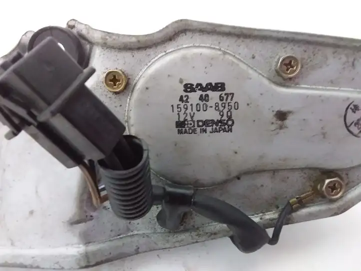 Saab 9-3 Ver1 (1998 - 2005) 1531008950 Двигатель стеклоочистителя заднего стекла — фото 3
