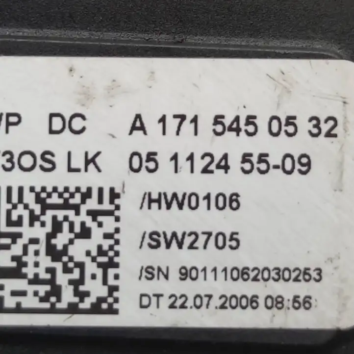 Mercedes-Benz E W211 (2002 - 2009) A1715450532 Датчик угла поворота руля — фото 9
