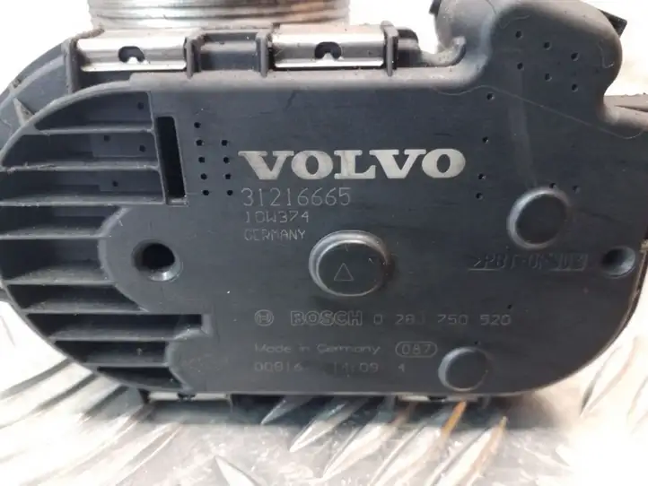Volvo S60 (2004 - 2010) 31216665 Дроссельная заслонка — фото 2