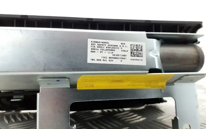 Volkswagen Sharan (2010 - 2015) 7N2880841 Коленная подушка безопасности — фото 2