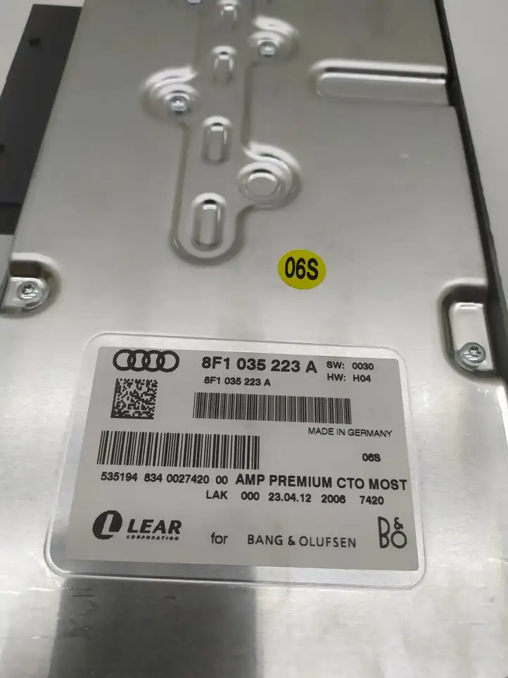 Audi A5 8T 8F (2011 - 2016) 8F1035223 Усилитель звука — фото 5