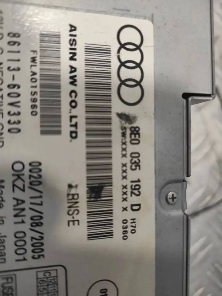 Audi A4 S4 B7 8E 8H (2004 - 2009) 8E0035192D Магнитола / мультимедийная система — фото 2