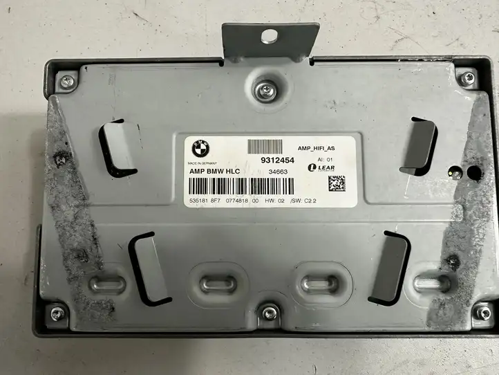 BMW 3 F30 F35 F31 (2012 - 2018) 9312454 Усилитель звука — фото 3