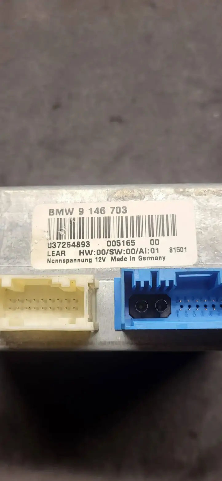 BMW 7 E65 E66 (2001 - 2008) 9146703 Модуль управления видео — фото 3
