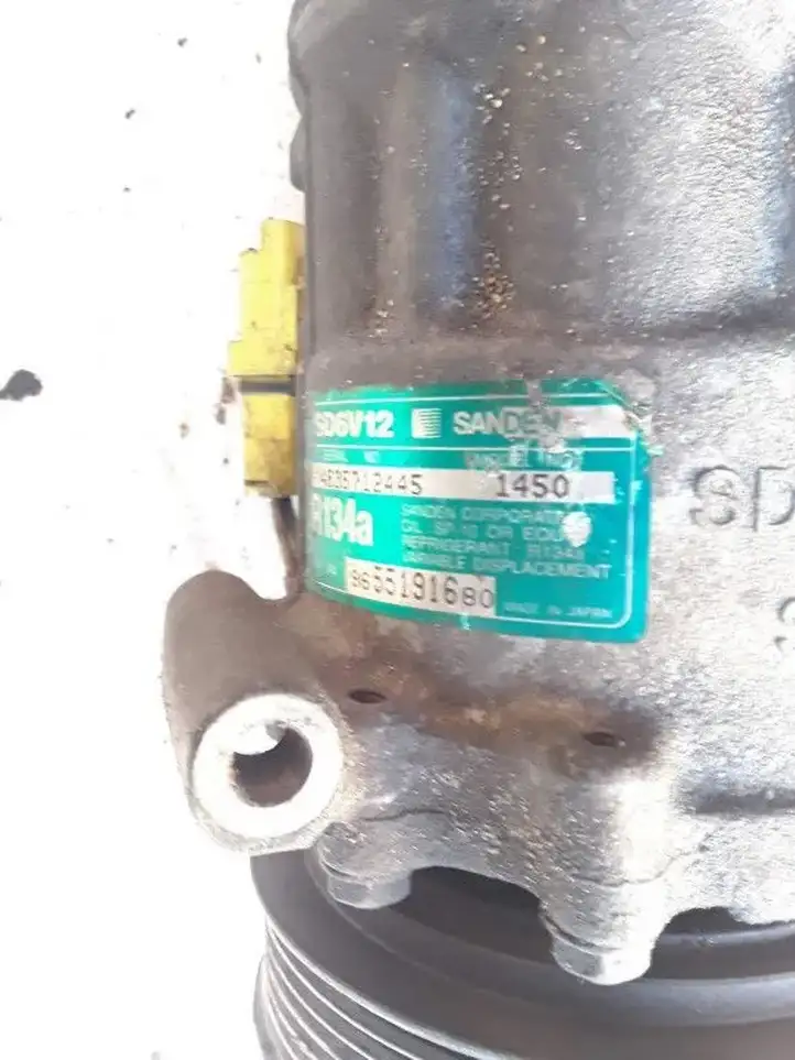 Citroen C3 (2002 - 2009) 9655191680 Компрессор (насос) кондиционера воздуха — фото 5