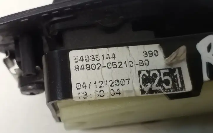 Toyota Avensis T250 (2006 - 2009) 54356022A Блок кнопок стеклоподъемников — фото 6