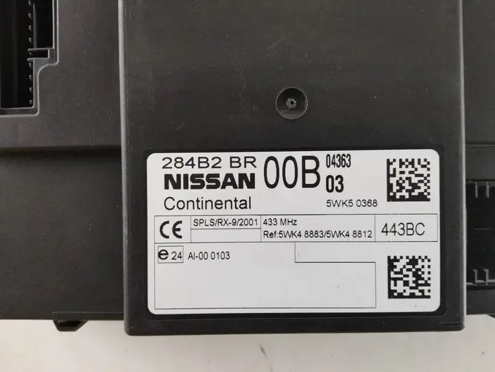 Nissan Qashqai (2010 - 2013) 284B2BR00B Модуль комфорта — фото 4