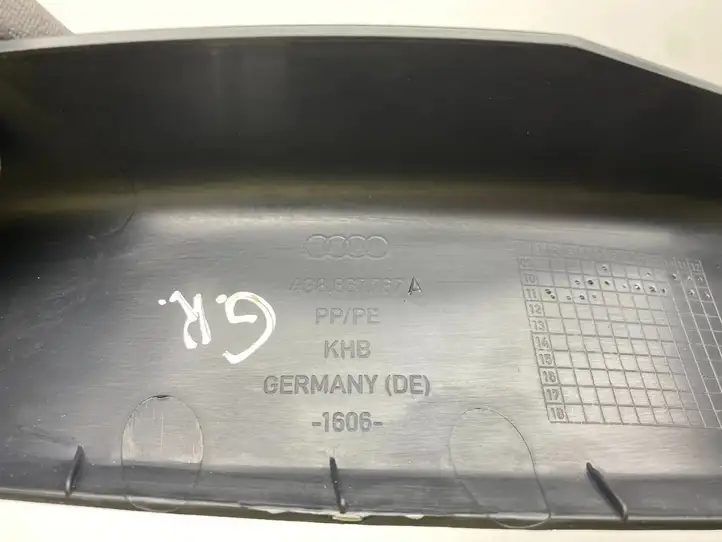 Audi A7 S7 4G (2010 - 2014) 4G8867767A Внутренняя отделка заднего порога — фото 5