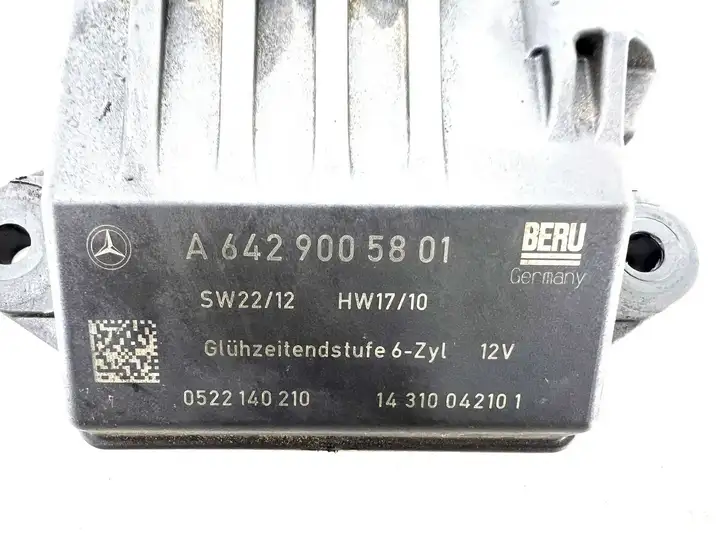 Mercedes-Benz CLS C219 (2003 - 2011) A6429005801 Реле накала свечей — фото 6