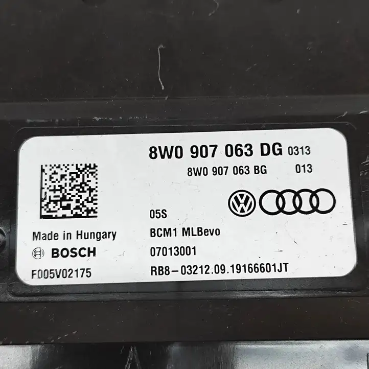 Audi A5 (2016 - ) 8W0907063 Модуль управления кузовом (BCM) — фото 6