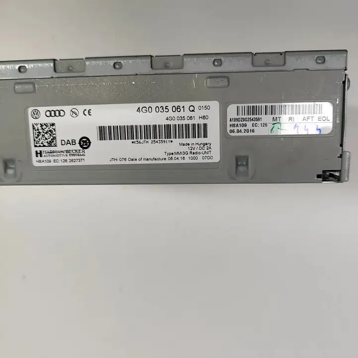 Audi Q5 SQ5 (2012 - 2017) 4G0035061Q Блок Hi-Fi аудиосистемы — фото 8