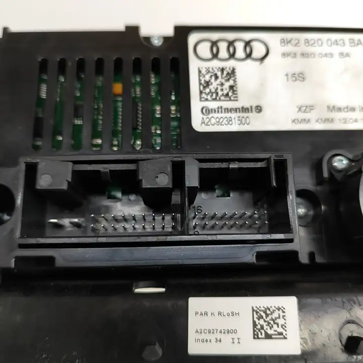 Audi Q5 SQ5 (2012 - 2017) 8K2820043BA Управление климат контролем — фото 4