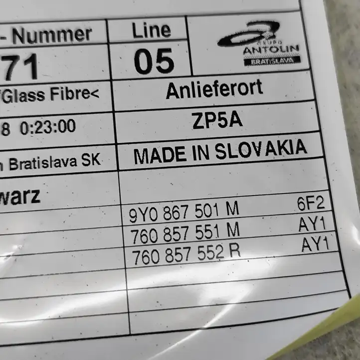 Porsche Cayenne (9Y0 9Y3) (2018 - ) 9Y0867501M Потолочная обшивка — фото 7