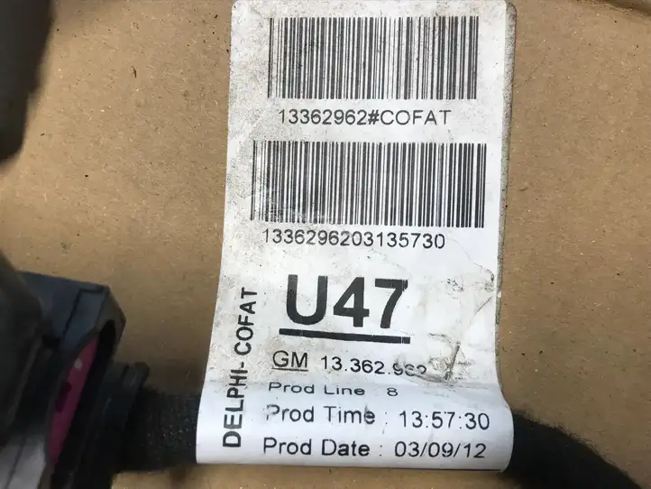 Opel Meriva B (2010 - 2014) 13362962 Прочая электропроводка — фото 2