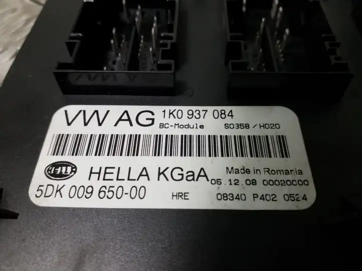 Volkswagen Golf VI (2009 - 2013) 1K0937084 Модуль комфорта — фото 2