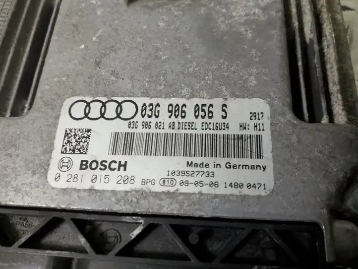 Audi A3/S3 8P (2008 - 2013) 03G906056S Блок управления двигателем (ЭБУ) — фото 3