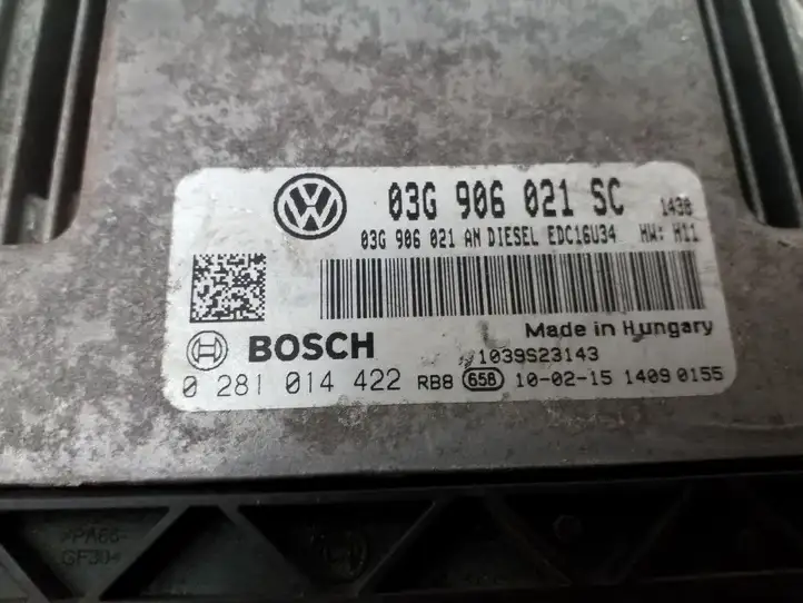 Volkswagen PASSAT B6 (2005 - 2010) 03G906021SC Блок управления двигателем (ECU) — фото 2