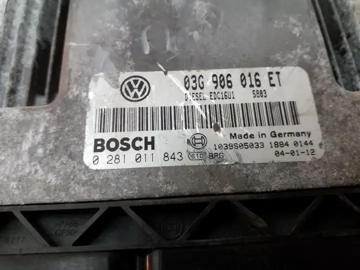 Volkswagen PASSAT B6 (2005 - 2010) 03G906016ET Блок управления двигателем (ECU) — фото 2