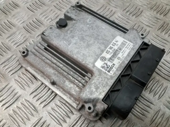 Seat Leon (1P) (2005 - 2012) 03G906016AJ Блок управления двигателем (ECU) — фото 5