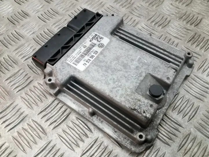 Seat Leon (1P) (2005 - 2012) 03G906016AJ Блок управления двигателем (ECU) — фото 8