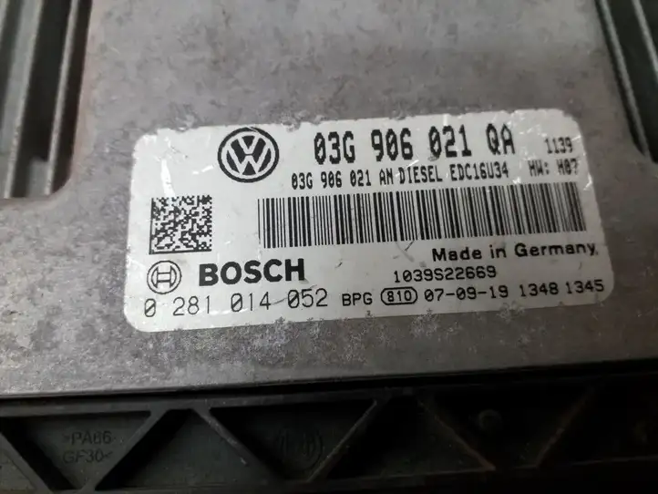 Volkswagen Golf V (2003 - 2009) 03G906021QA Блок управления двигателем (ECU) — фото 7