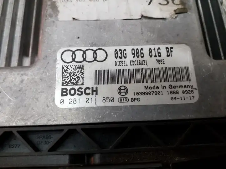 Audi A6 S6 C6 4F (2004 - 2008) 03G906016BF Блок управления двигателем (ECU) — фото 2