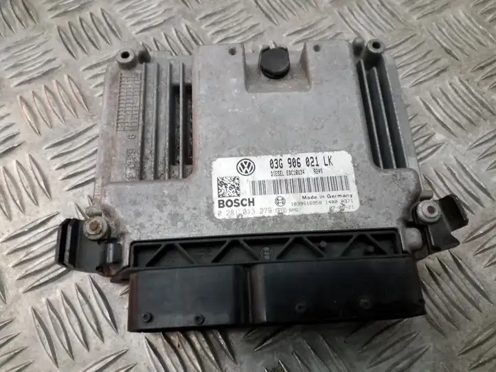 Seat Leon (1P) (2005 - 2012) 03G906021LK Блок управления двигателем (ECU) — фото 1