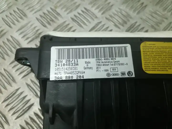 Volkswagen PASSAT B7 (2011 - 2014) 3AA880204 Подушка безопасности пассажира — фото 4